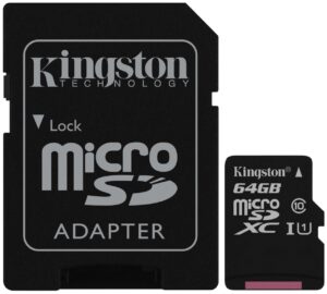 Kingston MicroSDHC Canvas Select 64GB Muistikortti