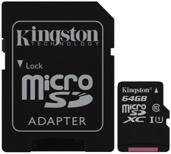 Kingston MicroSDHC Canvas Select 64GB Muistikortti