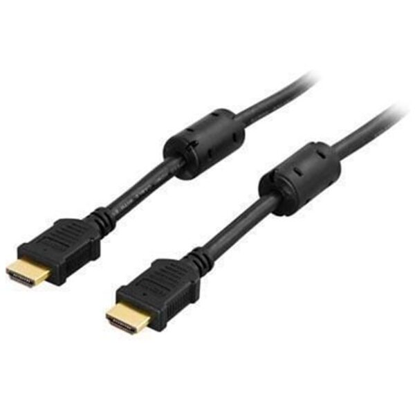 Deltaco High Speed HDMI - HDMI 1m näyttökaapeli