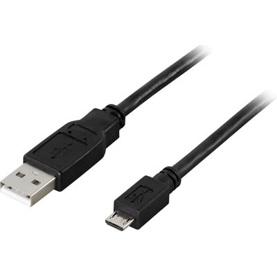 Deltaco USB A to USB Micro B 2m kaapeli