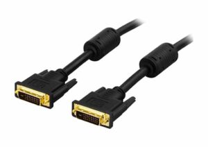 Deltaco DVI-D - DVI-D Dual Link 2m kaapeli